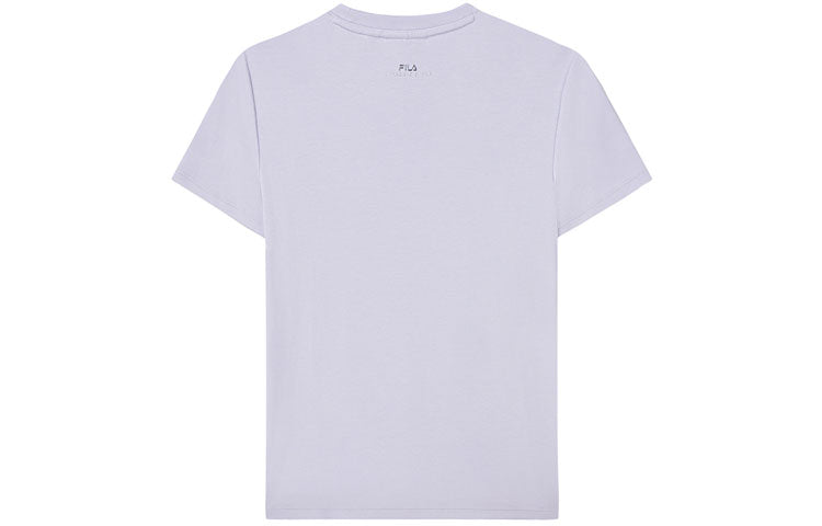 (WMNS) FILA Logo Printing Round-Neck Purple F11W138153F-VT