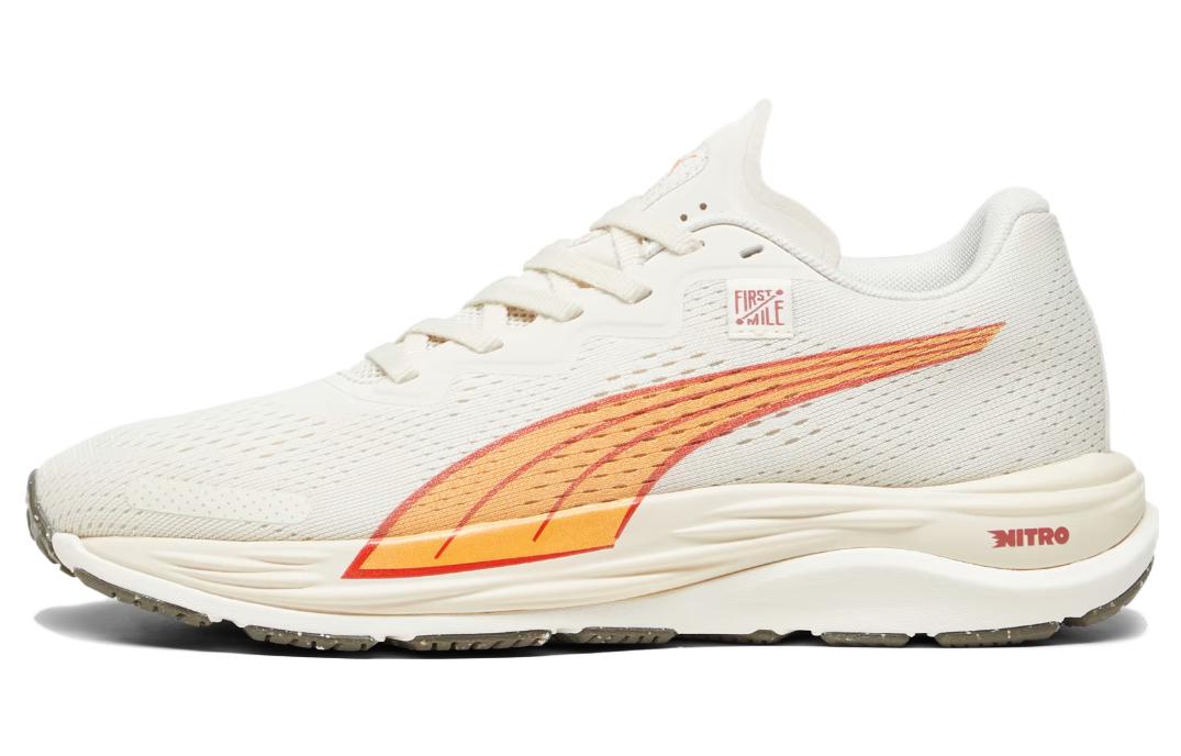 (WMNS) PUMA First Mile x Velocity Nitro 2 'Warm White Bright Melon' 379114-01
