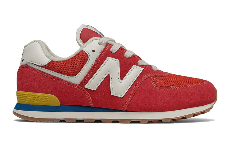 (GS) New Balance 574 'Rainbow Pack - Team Red' GC574HA2