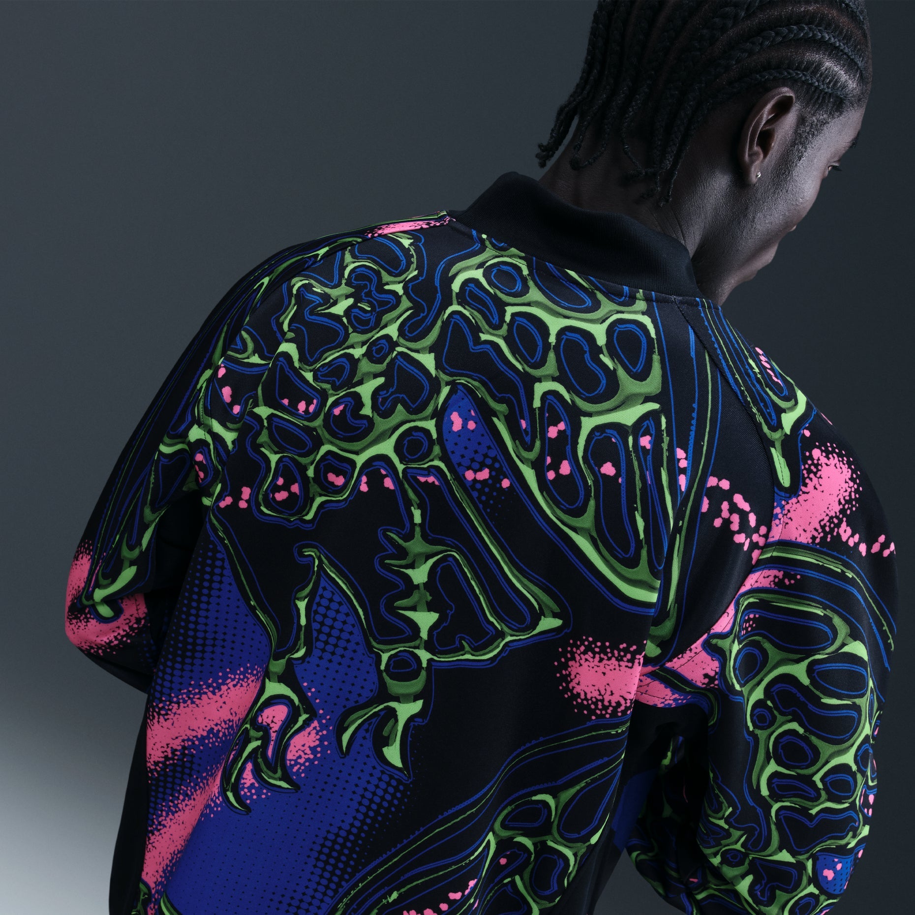 Nike Nigeria Goalkeeper Jersey 'Black Hyper Pink White' IO0782-010