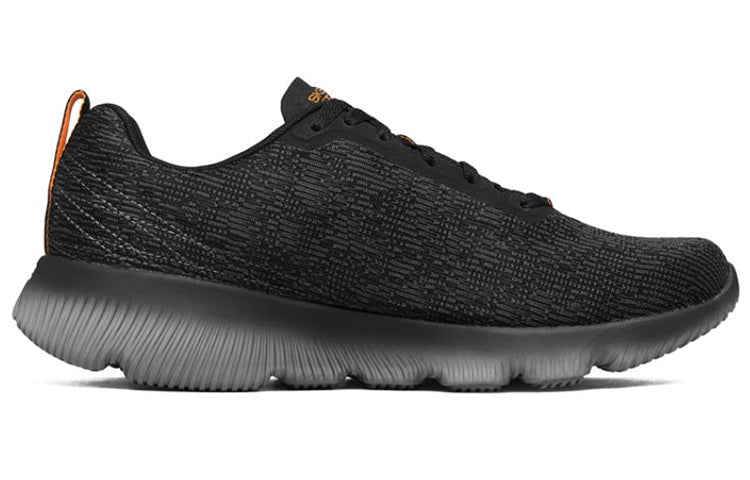 Skechers Go Run Focus Black/Orange/Grey 661040-BKOR