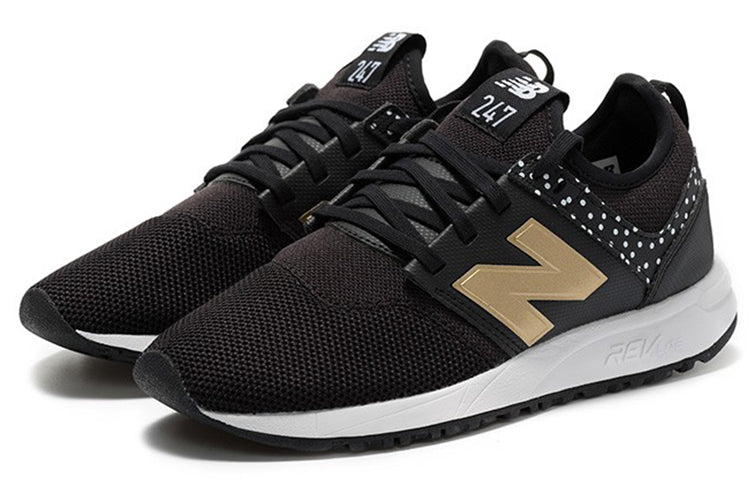 (WMNS) New Balance 247 Shoes Black/Golden WRL247HB