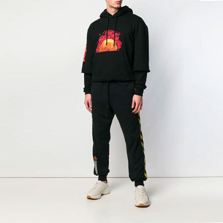 Off-White MENS SS19 Hands Street Style Plain Cotton Logo Black OMBB048S19D250161088