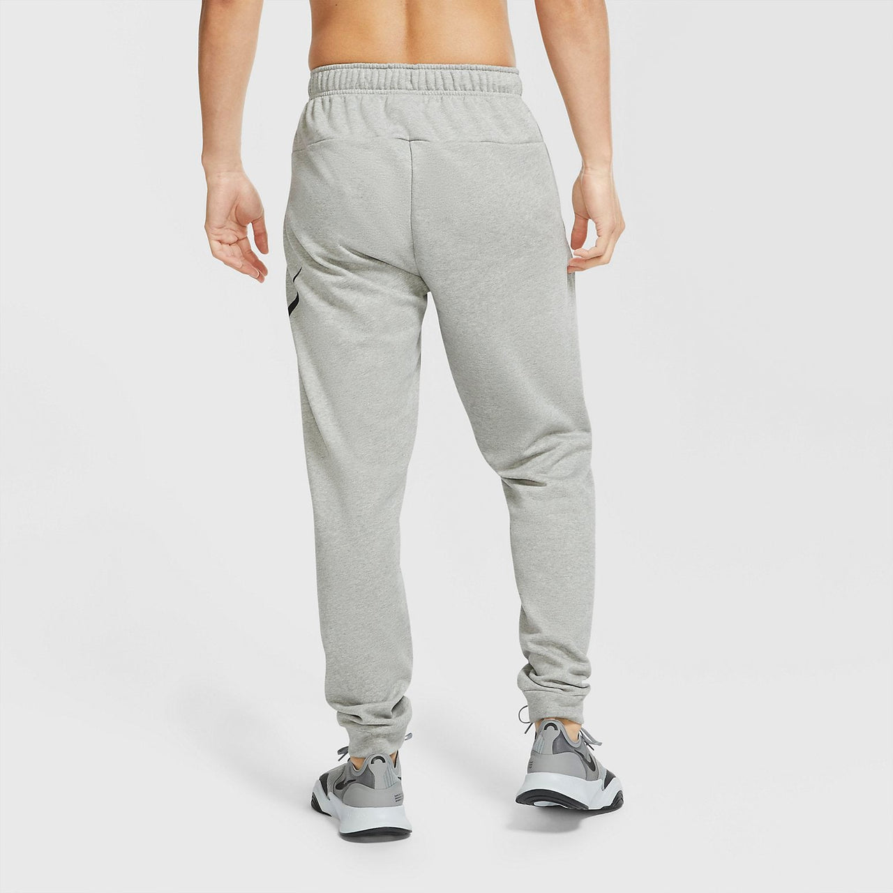Nike Dry Graphic Dri-FIT Taper Fitness Sweatpants 'Dark Grey Heather' CU6775-063
