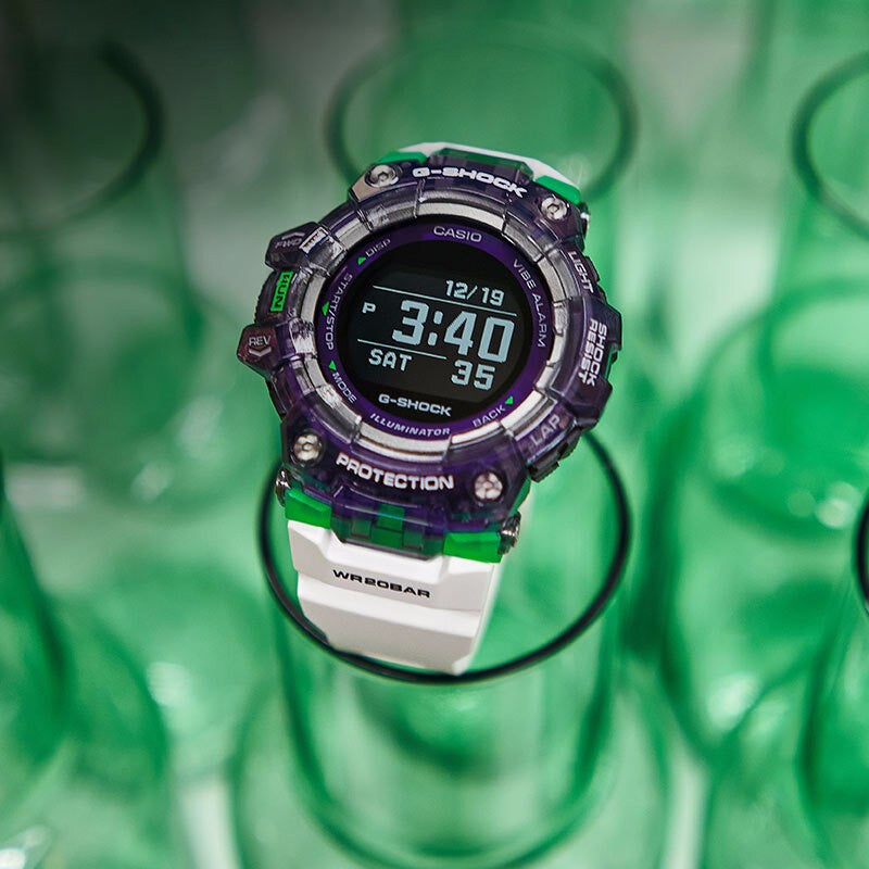 CASIO G-Shock Digital 'White Black' GBD-100SM-1A7PRD