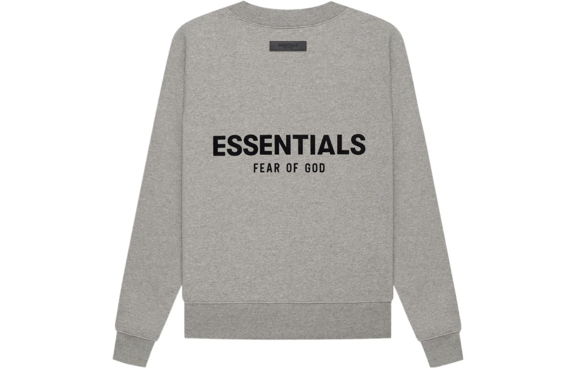 Fear of God Essentials FW22 Core Essentials Crewneck Dark Oatmeal FOG-FW22-884