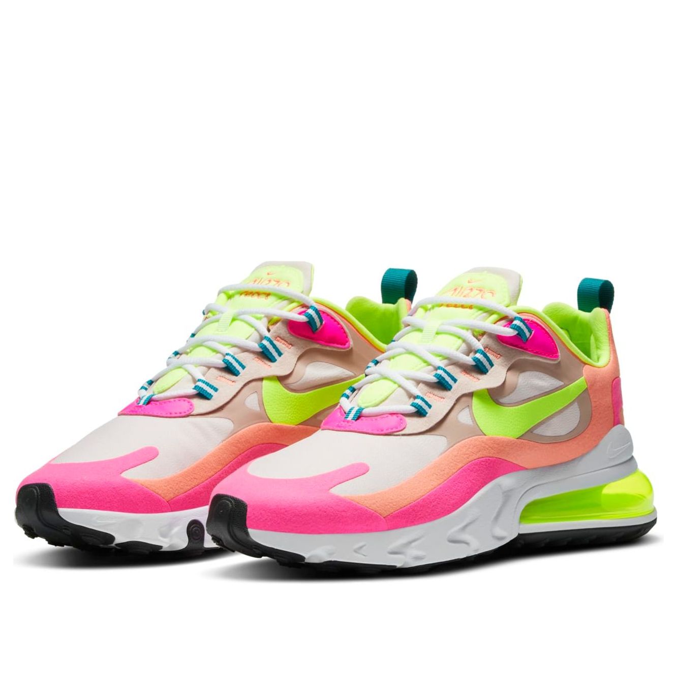 (WMNS) Nike Air Max 270 React 'Pink Volt' DC1863-600