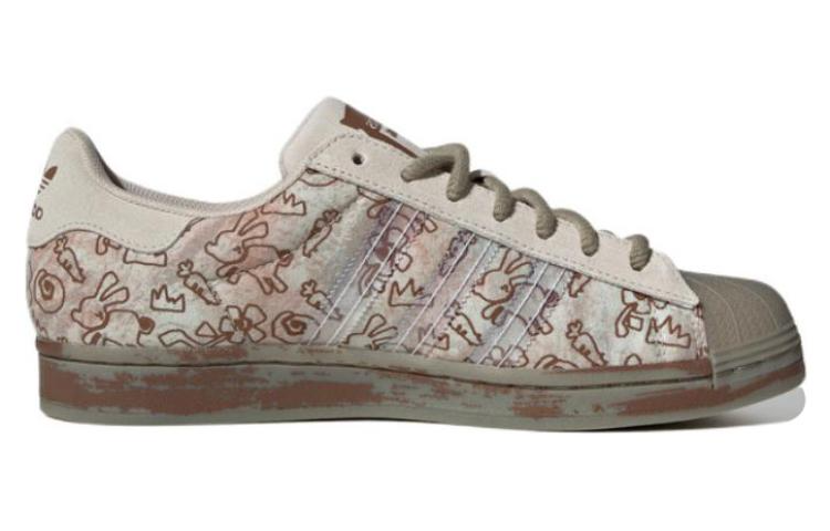 adidas Melting Sadness x Superstar 'Allover Graphics - Clear Brown' H06343