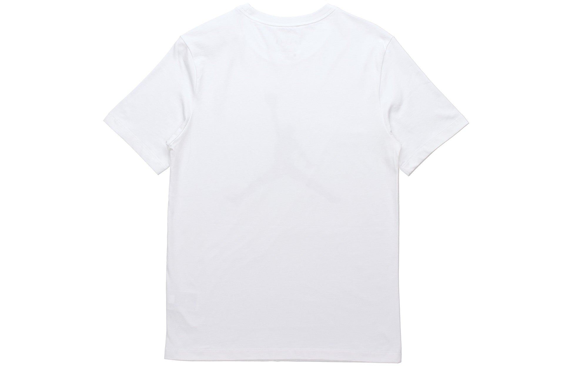 Air Jordan Jumpman Brand Logo Printing Round Neck Short Sleeve White DA6797-100