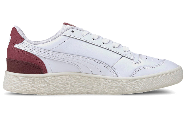 PUMA Ralph Sampson White/Red Low Board Shoes 373336-03