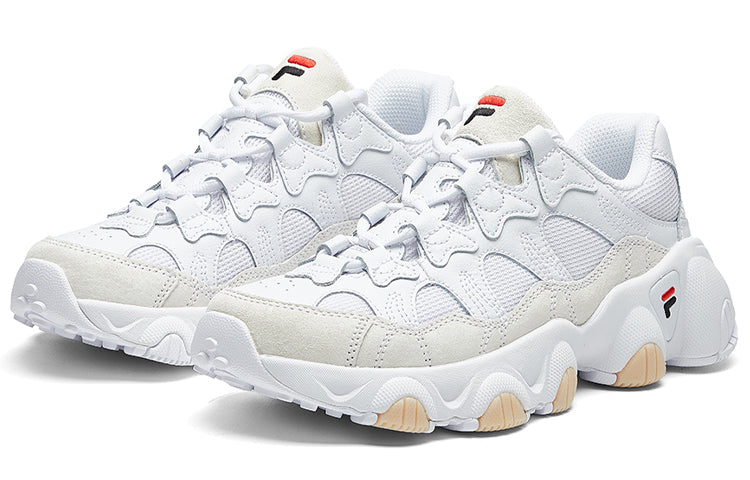 (WMNS) FILA Jagger low White/grey/yellow F12W011411AWT