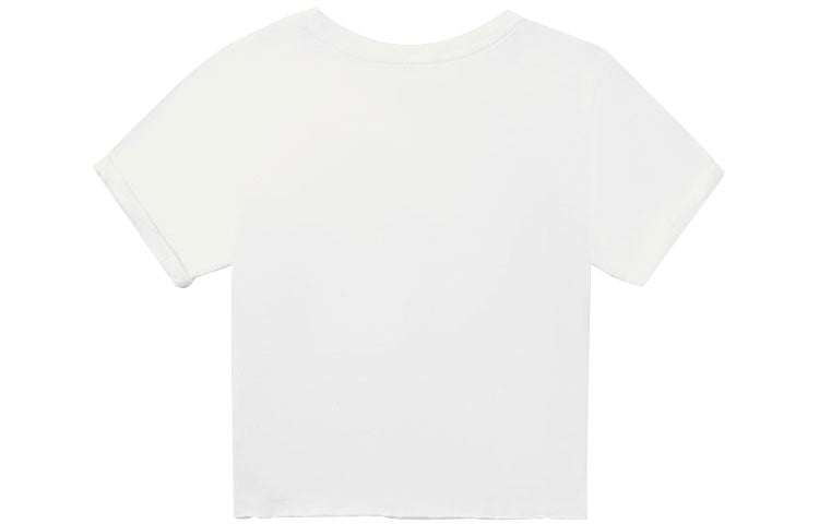 (WMNS) Vans x Leila Hurst Crossover Leopard print Short Sleeve White VN0A4CWXWHT