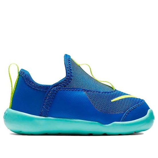 (TD) Nike Lil Swoosh 'Racer Blue Volt Aurora Green' AQ3113-404