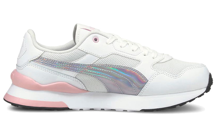 (WMNS) PUMA R78 FUTR 'Iridescent - White Pink Lady' 375466-01