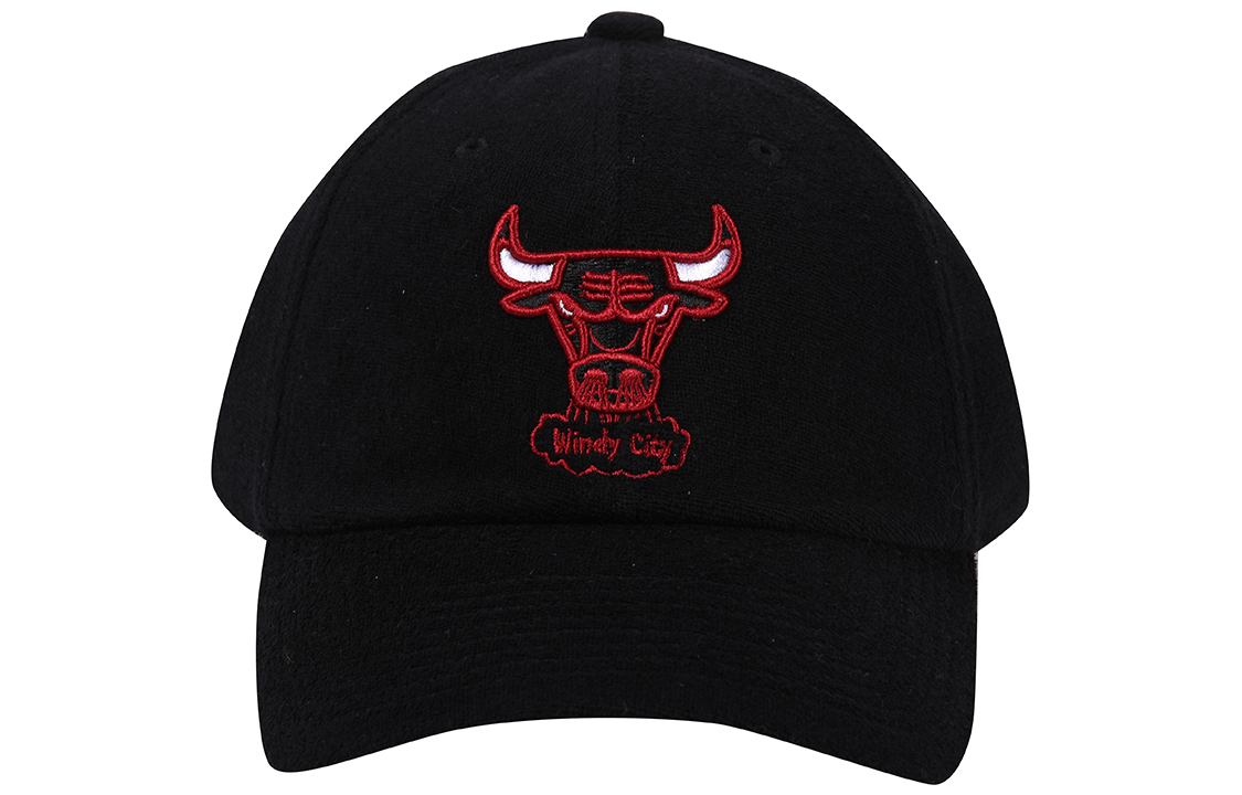 Mitchell & Ness x NBA Terry Cloth Strapback 'Chicago Bulls' HLUX4338-CBUYYPPPBLCK