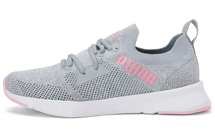 (WMNS) PUMA FLYER RUNNER ENGINEER KNIT WNS 'Grey Pink' 192791-02