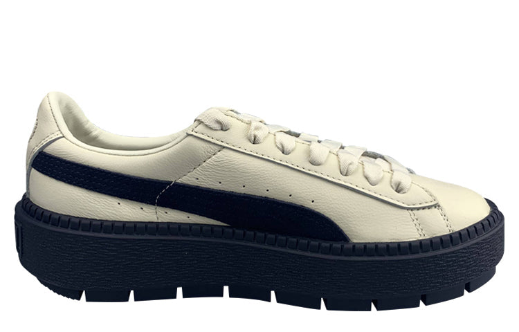 (WMNS) PUMA Basket Platform Trace 'Vanilla Ice/Night Sky' 367067-02