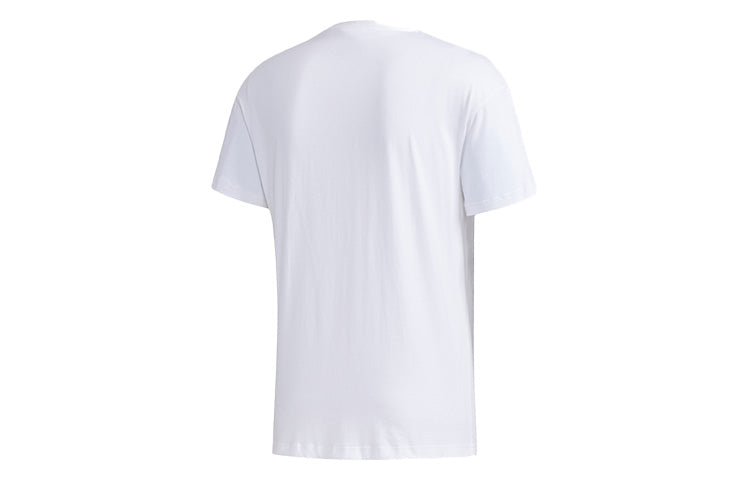 adidas Sports Round Neck Short Sleeve 'WUJI Story White' FM9349