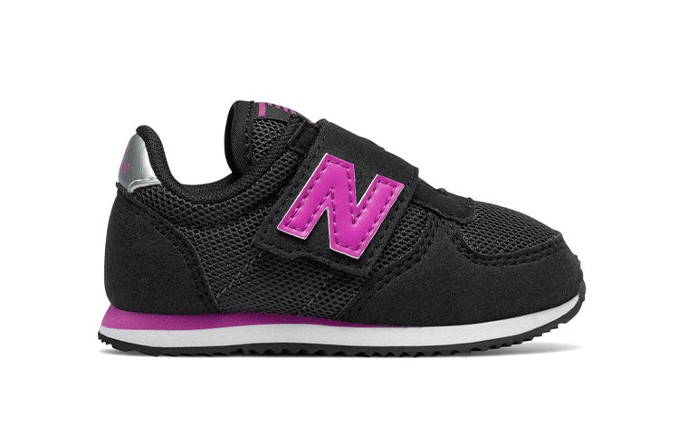 (TD) New Balance 220v1 Hook and Loop 'Black Pink' KV220BPI