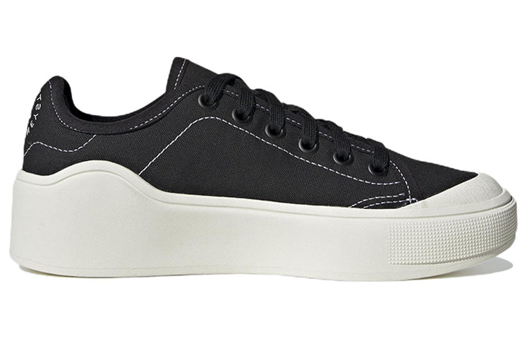 adidas by Stella McCartney Court Shoes 'Core Black Off White' HP5702