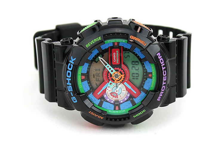CASIO G-Shock Analog-Digital 'Black' GA-110MC-1A