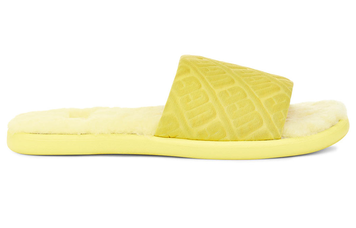 (WMNS) UGG Fifi Yellow Slippers 1107895-MRT