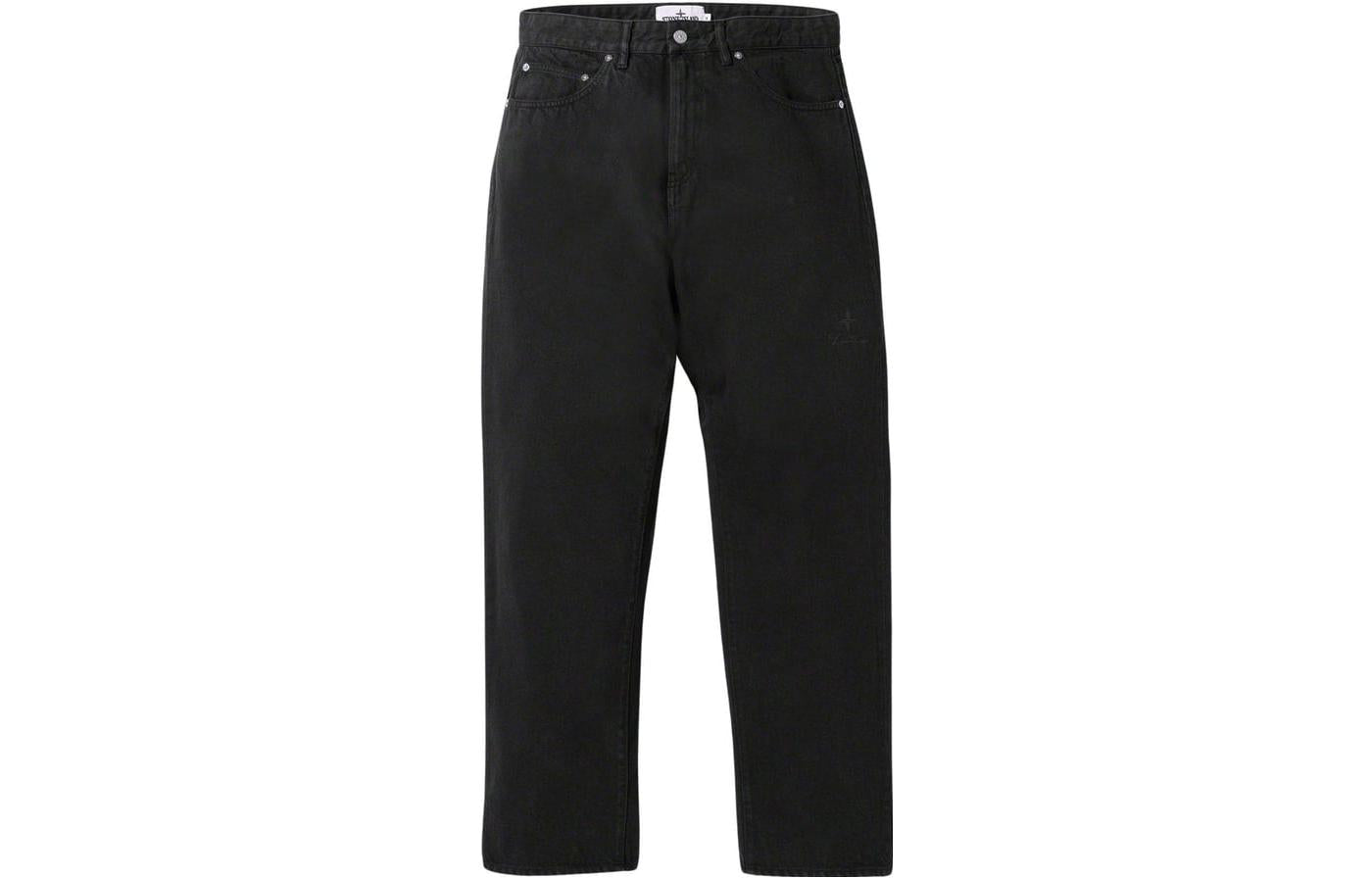 Supreme x STONE ISLAND FW23 Week10 5-Pocket Jean Pants 'Black' SUP-FW23-167