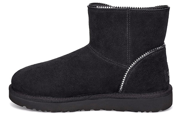 (WMNS) UGG Classic Novelty Mini Florence 'Black' 1110697-BLK