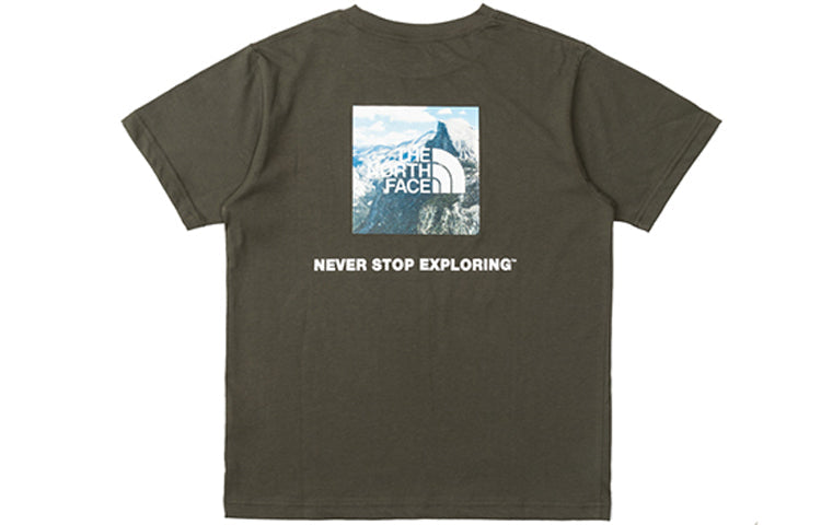 THE NORTH FACE Unisex Yosemite Logo Printing Green NT32002A-NT