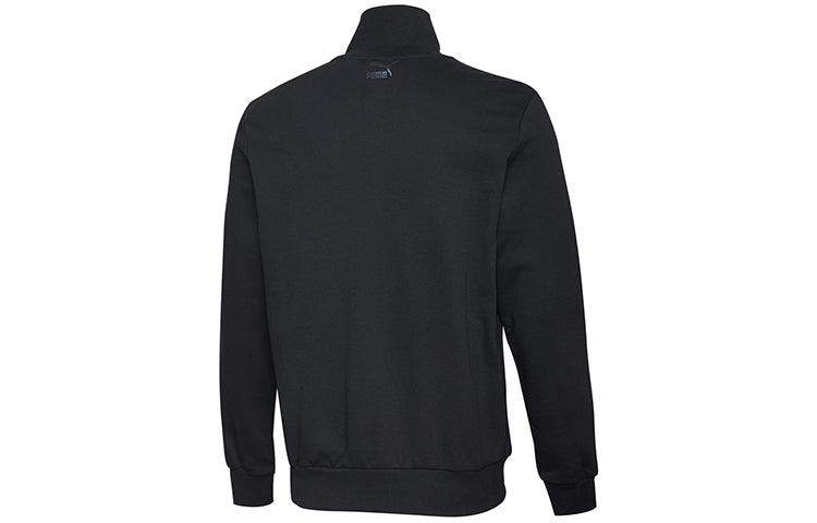 PUMA Casual Stand Collar Jacket IRIDESCENT Black - White 597903-51