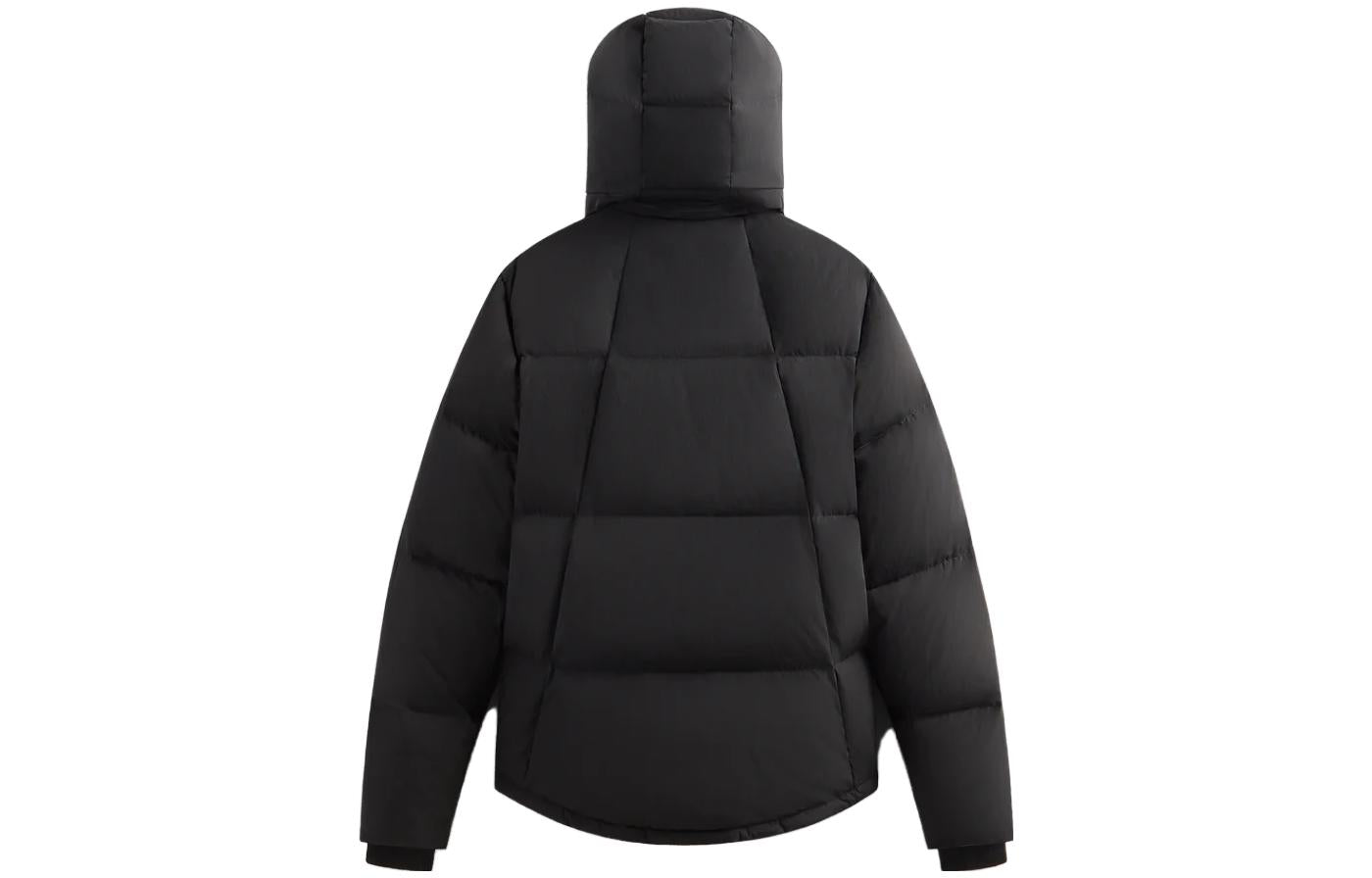 KITH Wrinkle Nylon Midi Puffer 'Black' KHM010393-001