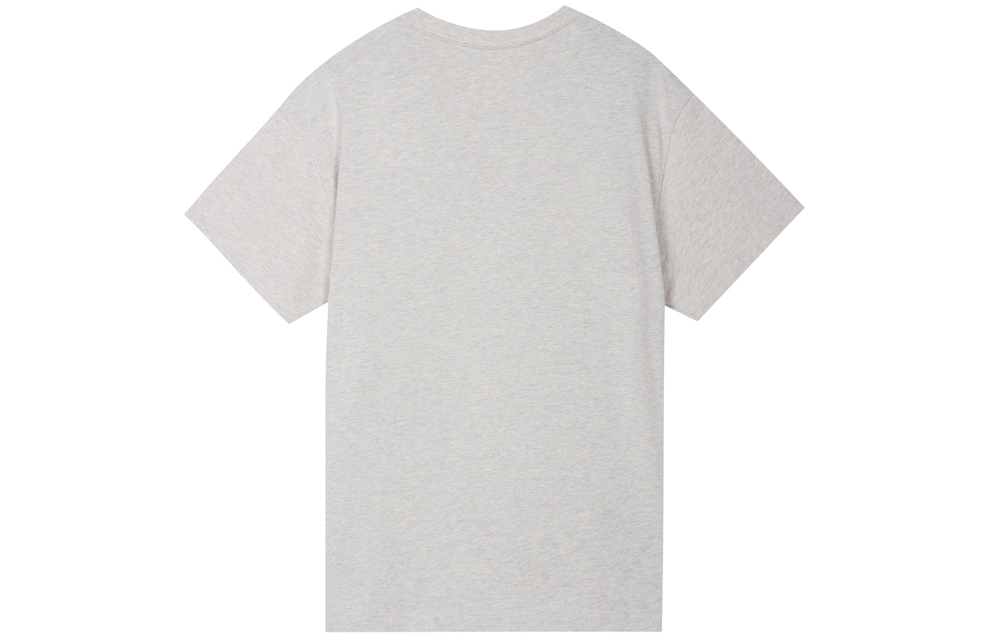 Men's Nike Solid Color Embroidered Small Label Round Neck Casual Loose Short Sleeve Light Bone T-Shirt DN5241-072