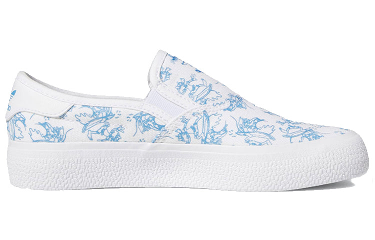 (GS) adidas originals 3Mc Slip x Disney Sport Goofy J 'White Blue' FV9910