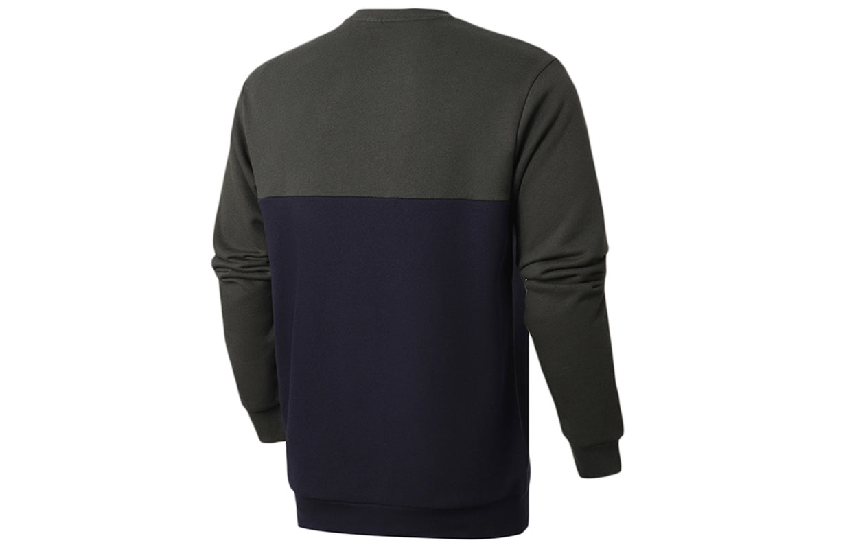 adidas Leisure Sports Round Neck Long Sleeve Sweatshirt Navy GQ0637