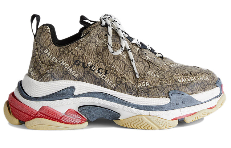 Balenciaga x Gucci Triple S Sneaker 'The Hacker Project Beige' 681066-ULZ10-9795