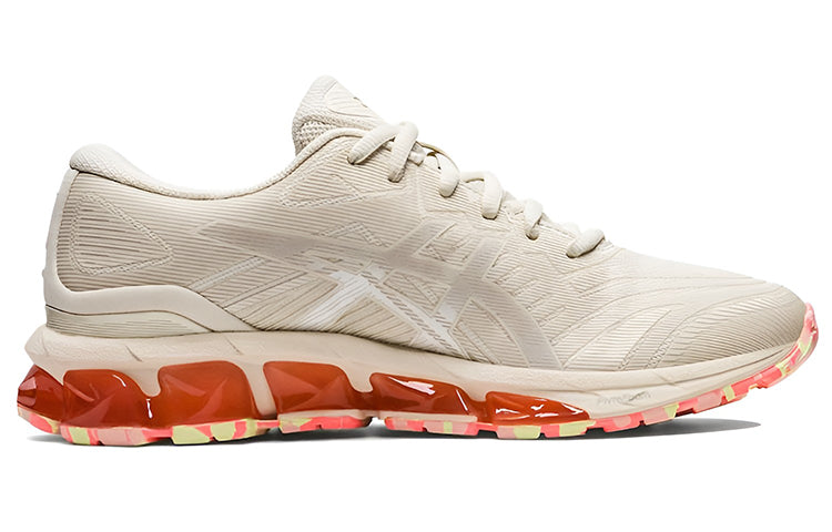 (WMNS) ASICS Gel Quantum 360 VII Sneakers 'Cream White Orange' 1202A303-200