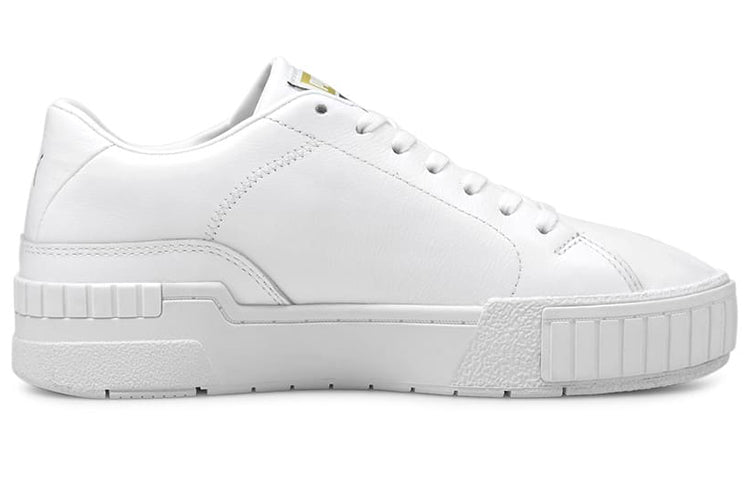 (WMNS) PUMA Cali Sports Clean Leisure Board Shoes White 375407-01