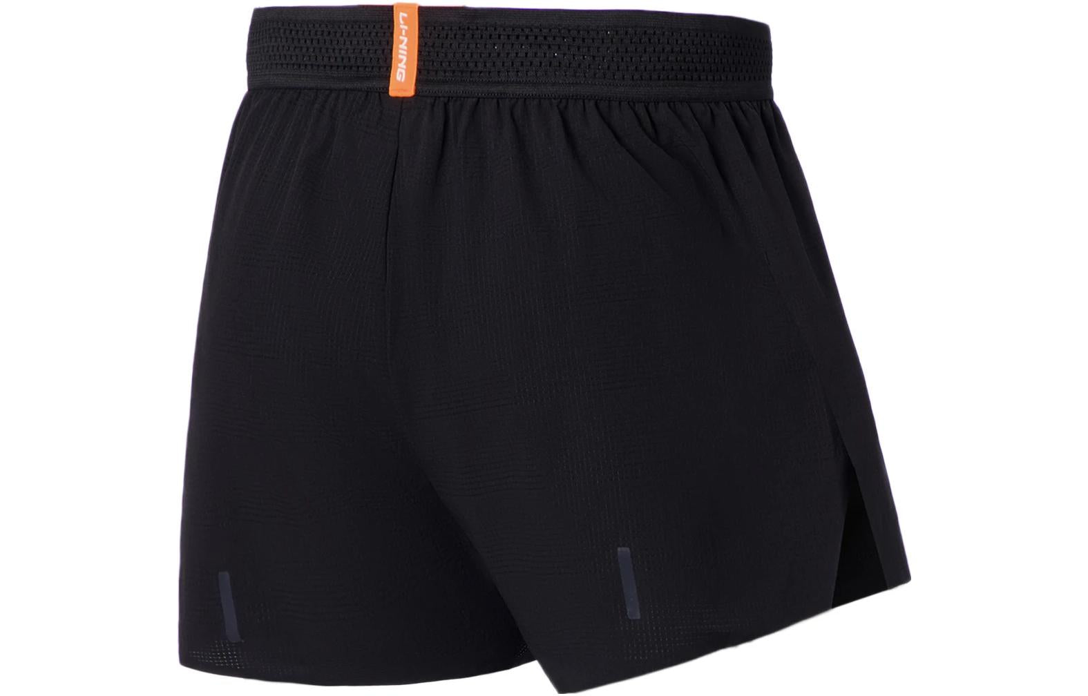 Li-Ning Premium Fast Dry Training Shorts 'Black' AAPS037-1