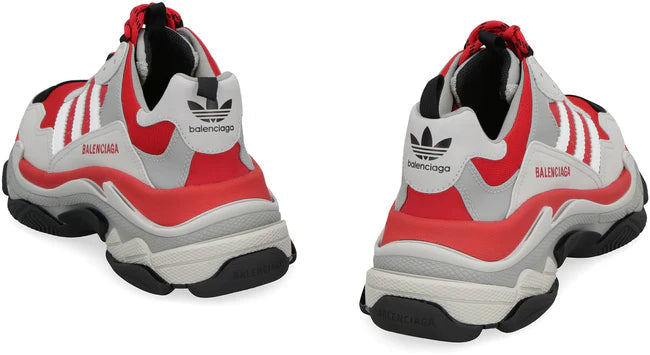 Balenciaga x adidas Triple S Sneakers 'White Grey Red' 712821W2ZB46121