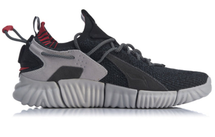 (WMNS) Li-Ning Wu Kong x 2019New York Fashion Week 'Grey Black' AGLP142-4
