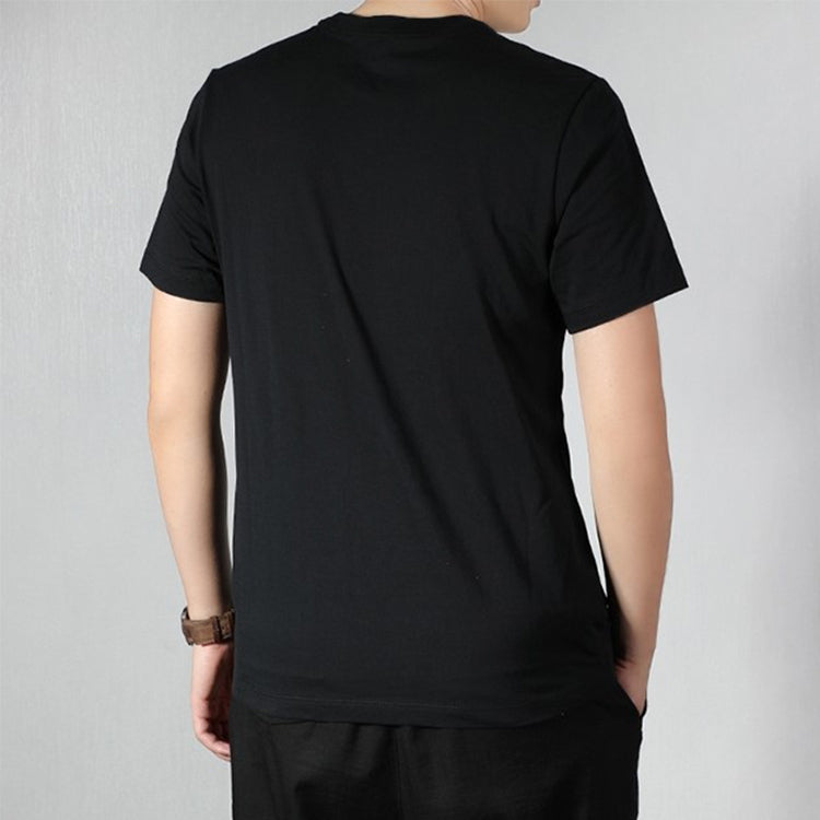 Nike Cartoon Pattern AIR Sports Breathable Short Sleeve Black CI2183-010