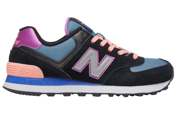 (WMNS) New Balance 574 Series Paradise Awaits Low-Top Black/Purple/Blue WL574TPA