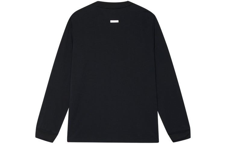 New Balance Sport Lifestyle Sweatshirt Asia Sizing 'Black' AMT22381-BK