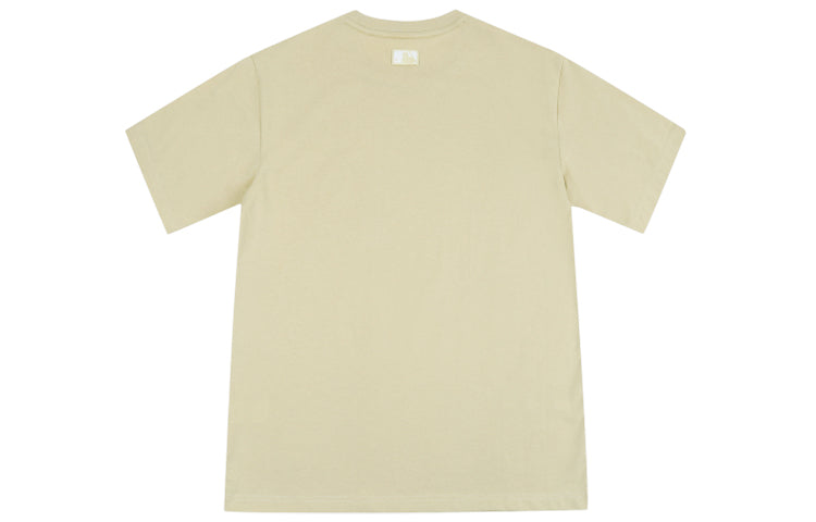 MLB LA Dodgers Los Angeles Dodgers Basic Round Neck Short Sleeve Unisex Beige 31TS05031-07B