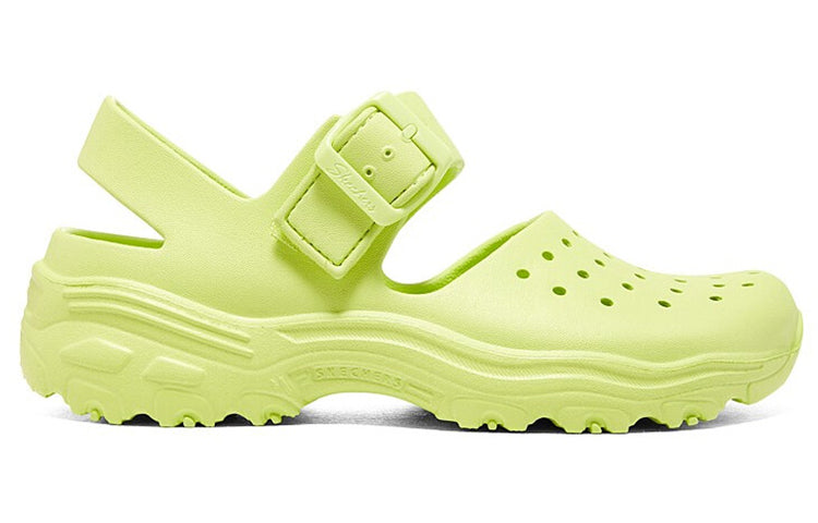 (WMNS) Skechers Foamies D'Lites 2.0 Kool Girls 'Lime' 111247-LIME
