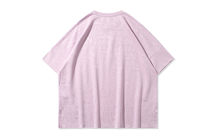 Li-Ning x Disney Crossover Loose Short Sleeve Pink ATSQ108-4