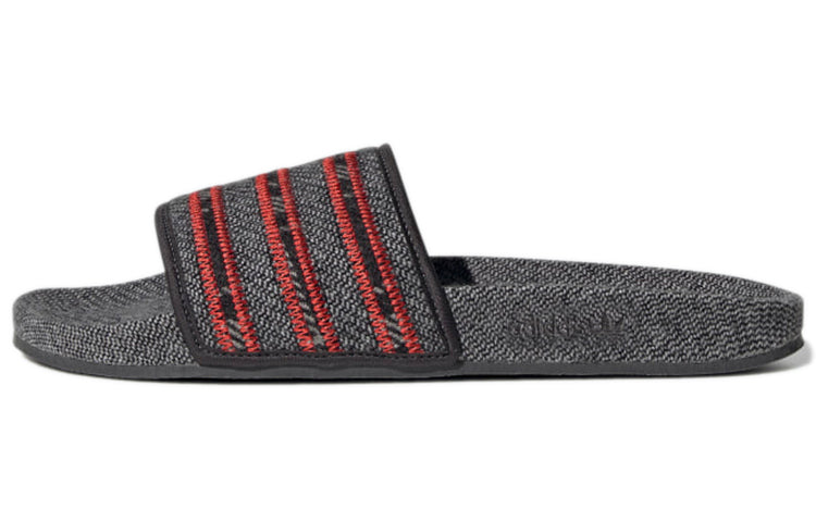 adidas Adilette Slide 'Cozy Pack - Vivid Red Solid Grey' GW0826