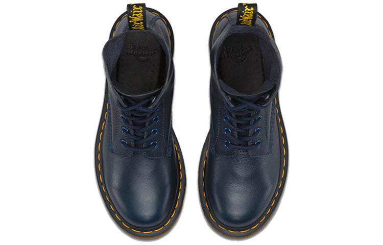 (WMNS) Dr. Martens Pascal Dress Blues 8-Eye Boots Blue 13512410