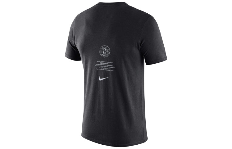 Nike Philadelphia 76ers Courtside Logo Short Sleeve Black CK7981-010