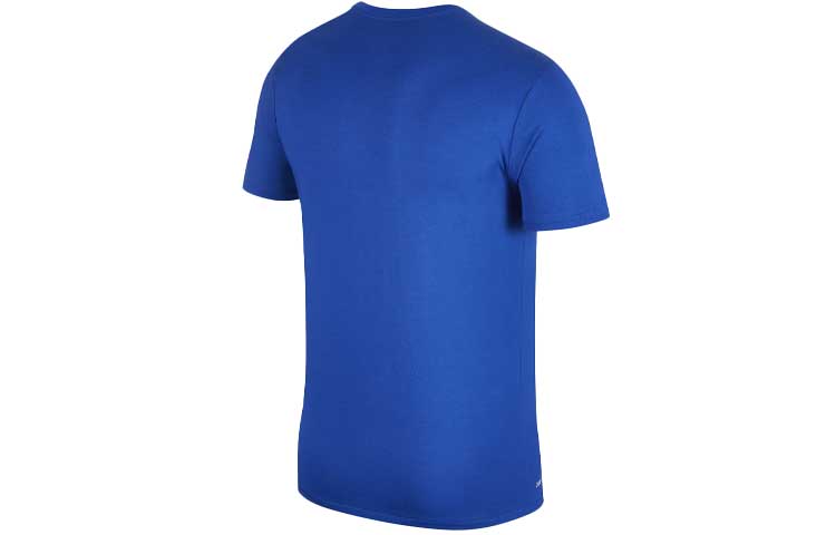 Nike Round Neck Loose Athleisure Casual Sports Short Sleeve Blue DB2593-474